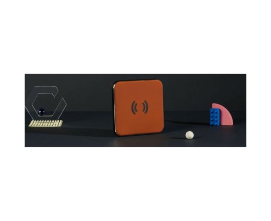 Беспроводное зарядное устройство Rombica NEO Energy Коричневый — стильный дизайн NQ-00230 – изображение 5