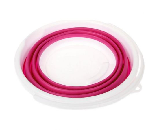 Складное круглое ведро BRADEX 10 л, розовое TD 0555 – изображение 6