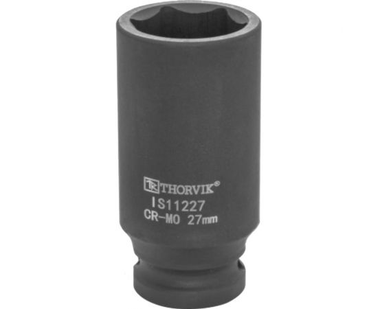 Головка торцевая ударная глубокая IS11227 27 мм, 1/2""DR Thorvik 53455 