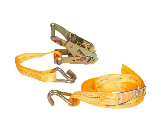 Ремень крепления груза с храповиком 8м 2 т KRAFT KT 800116 