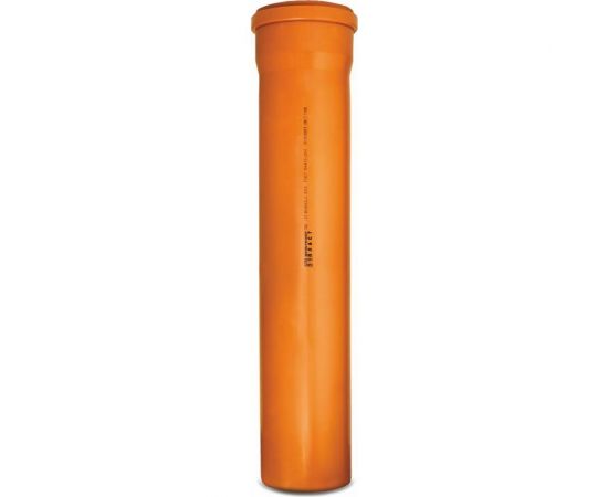 Труба со вспененным средним слоем ООО МультиМирПласт 110 рыжая, класс кольцевой жесткости SN2 ТР НК 3.2 110/250 