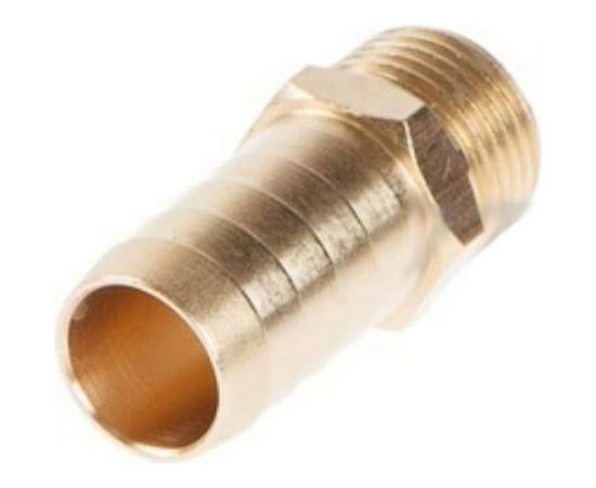 Переходник G1/2M х елочка 19 мм, латунь ECO AB-MT12/E19 