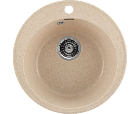 Кухонная мойка Gerhans A 05 20 БЕЖЕВЫЙ /БЕЛАРУСЬ/ 475х475 мм А05-20 