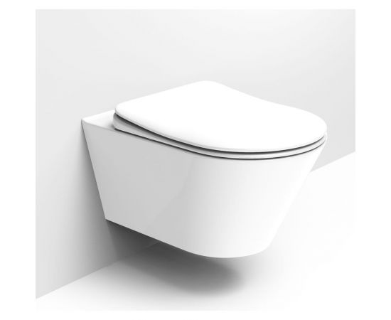 Подвесной унитаз без сидения LOGAN L3W AVVA 530x335 00288924 