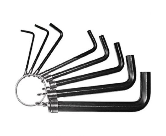 Ключи Hex набор на кольце 2-14 мм 10 шт. КУРС 64173 