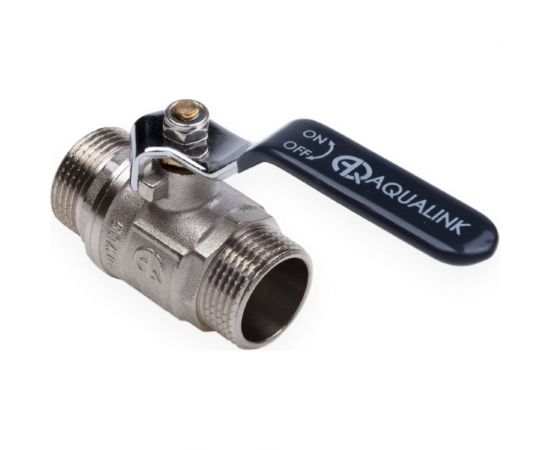 Шаровой кран AQUALINK нар-нар 1 ручка 2429 