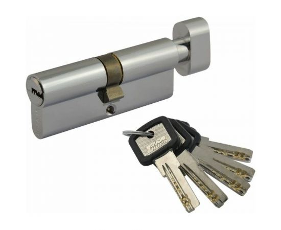 Цилиндровый механизм НОРА-М ЛПУВ-80 40-40 хром Х 5365 