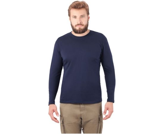 Футболка с длинным рукавом ГК Спецобъединение темно-синяя Бел 053.01/52-54 XL 