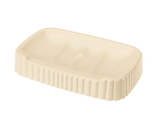 Мыльница Бытпласт Velvet 138х87х25 мм, бежевый 433239607 