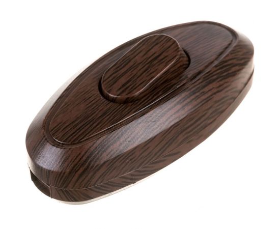 Выключатель на шнур TDM ЭКО, 6А, 250В, бук/венге SQ1806-0223 