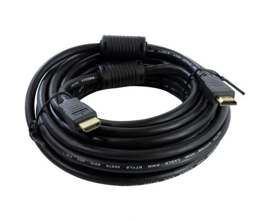 Кабель 5bites HDMI M- HDMI M V1.4B, ферритовые кольца, ETHERNET, 3D, 7.5м APC-014-075 