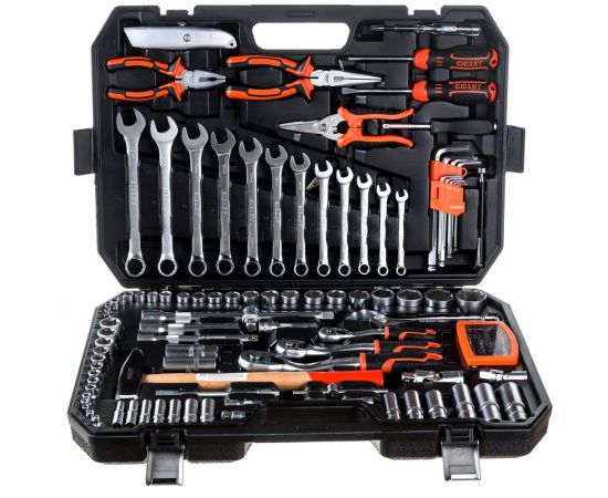 Набор автомобильного инструмента Gigant 131 предмет GAS 131S 