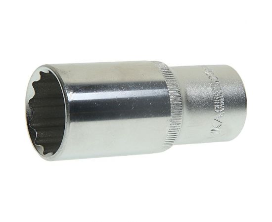 Головка торцевая 12-гранная глубокая (27 мм; 80 мм; 1/2"") ЭВРИКА ER-91520-12 