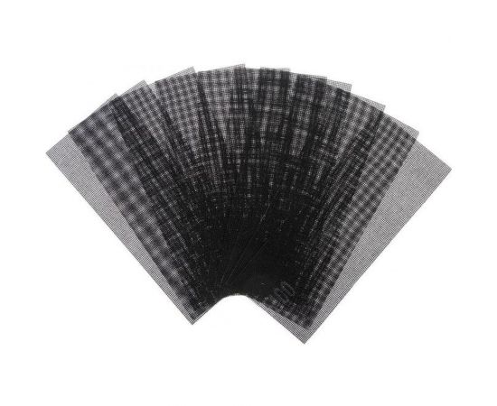 Сетка абразивная водостойкая (10 шт; 115х280 мм; Р400; корунд) TUNDRA 1300836 