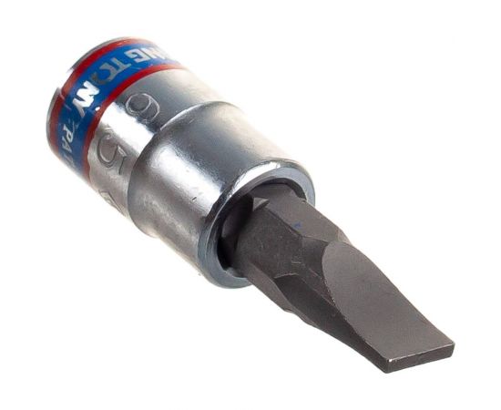 Головка-бита торцевая, 1/4"", Slotted, 6,5х1,2 мм, L=37 мм KING TONY 203265 