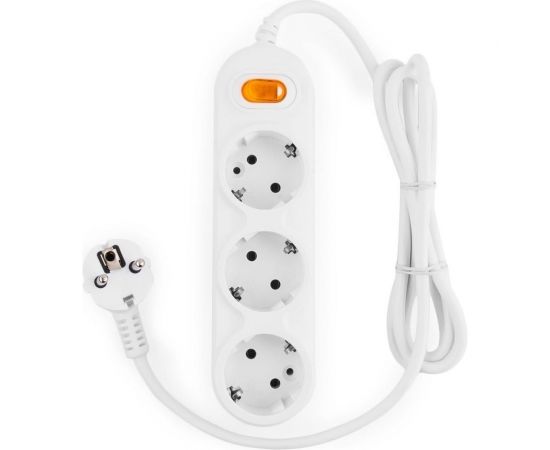 Удлинитель Power Cube 1,5м 3р с/з, с выкл. 16А, коробка PC-1-1,5М 