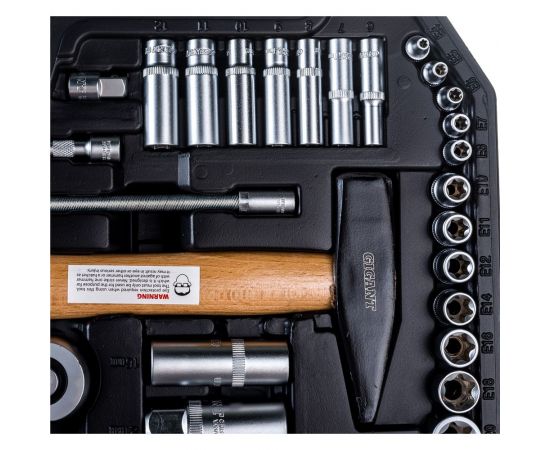 Набор автомобильного инструмента Gigant 131 предмет GAS 131S – изображение 18