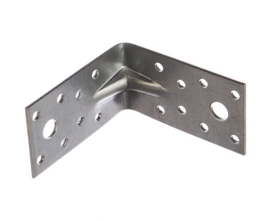 Крепежный усиленный уголок СИБРТЕХ 2,0 мм, KUU 70x70x40 мм P 46409 – изображение 2