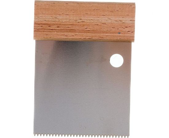 Шпатель ШАБАШКА д��я клея прямой 80 мм s3 зуб 2,5x2 мм 0021-019 227611 – изображение 2