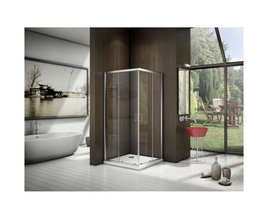 Душевое ограждение Good Door LATTE CR-90-C-WE ЛА00006 – изображение 2