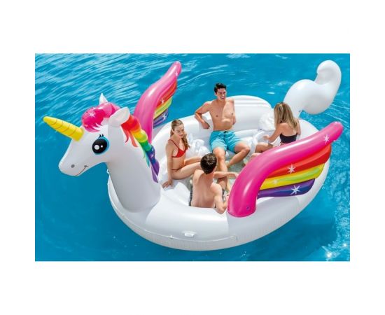 Надувной остров Intex Единорог 503х335х173 см 57266 – изображение 2