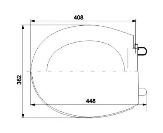Сиденье для унитаза Уклад Семейное, СУ 80 С.09.80 194474 – изображение 3