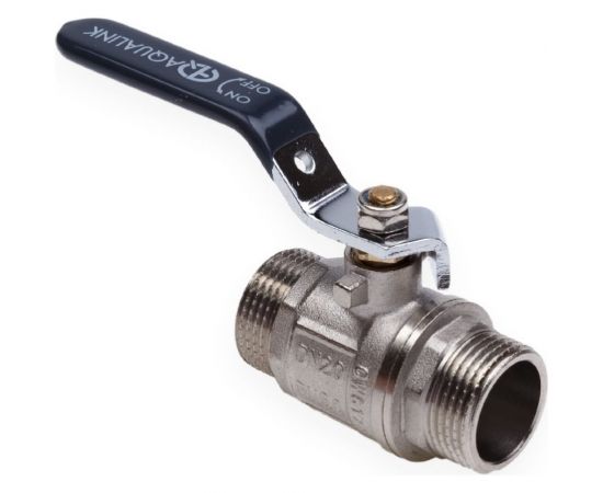 Шаровой кран AQUALINK нар-нар 1 ручка 2429 – изображение 4