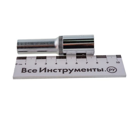 Головка торцевая глубокая 12-гранная (10 мм; 80 мм; 1/2"") ЭВРИКА ER-91503-12 – изображение 5