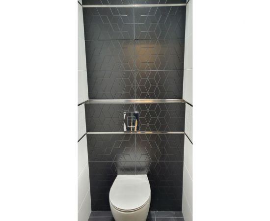 Стальной ревизионный люк под плитку Хаммер Стил 40x40 см 31400400 – изображение 6