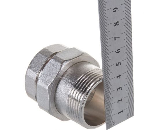 Сгон FV-PLAST FV-Brass американка прямая ВР-НР 1 1/4 AA465000054 – изображение 6