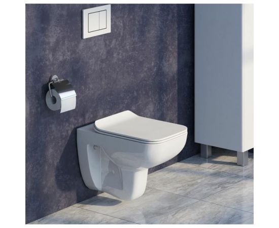 Подвесной унитаз IDDIS Vibe безободковый VIBRDSEi25 – изображение 7