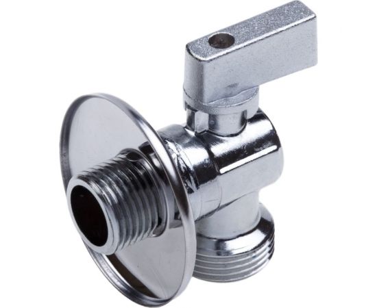 Шаровой кран AQUALINK угловой, с обратным клапаном 1/2 нар-3/4 нар Cr B 3971 – изображение 8