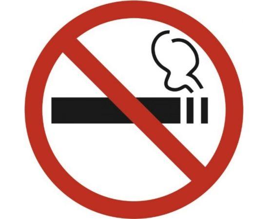 Наклейка SKYWAY КУРЕНИЕ круглая ГОСТ Курение запрещено S08101015 