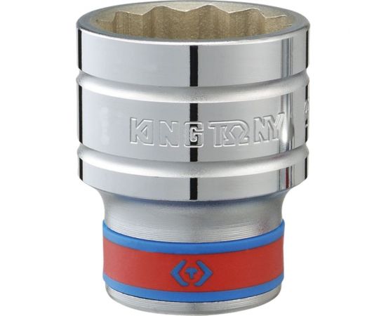 Головка торцевая двенадцатигранная (3/8"; 1/2") KING TONY 433012S 