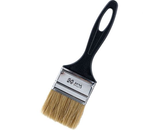 Флейцевая кисть АКОР КФ Евро 50 мм, толщина 8 мм натуральная щетина 4607044330344 