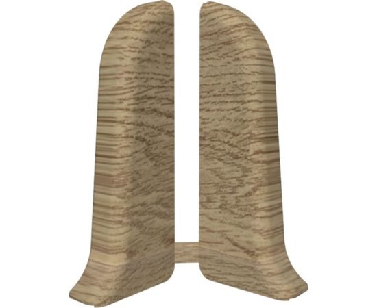 Торцевые заглушки для плинтуса 85 мм DECONIKA 211 Дуб рустик Д-П85-Тп-Ф1 211 ДУБ РСТ 