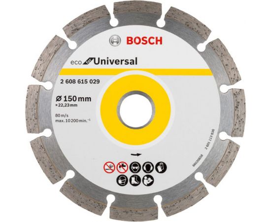 Диск алмазный ECO Universal (150х22.2 мм) Bosch 2608615042 