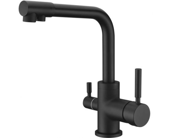 Кухонный Смеситель EMAR ЕС - 3003N black 