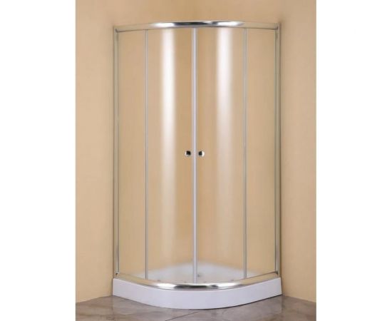Душевой уголок Agger без поддона 90х90х185 Двери раздвижные A01-090MCRxG 