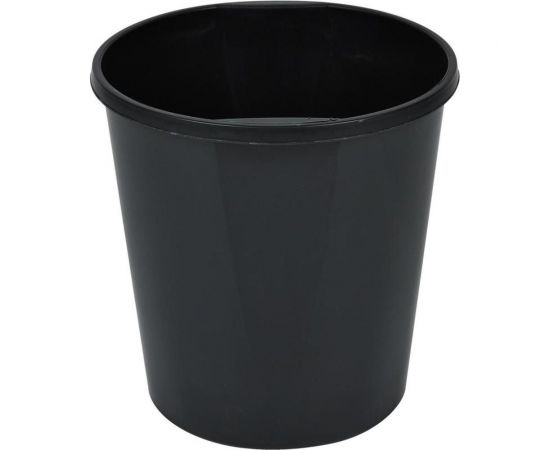 Офисная корзина ООО Комус 19 л, пластик, черная 1327794 