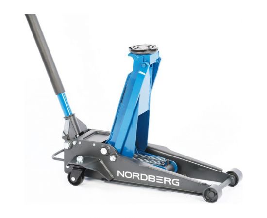 Супернизкий подкатной домкрат NORDBERG 3 тонн, H=75-510 мм N32034 