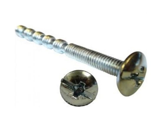 Универсальный винт с полукруглой головкой под крест Левша 4x45 10 шт. У8-9409 