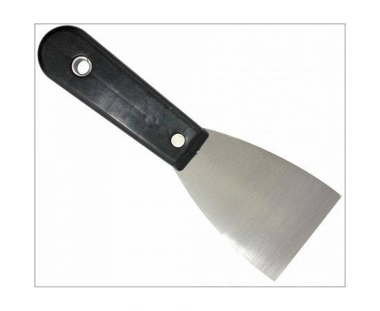 Шпательная лопатка ON пластиковая рукоятка, углеродистая сталь 60 мм 02-12-260 