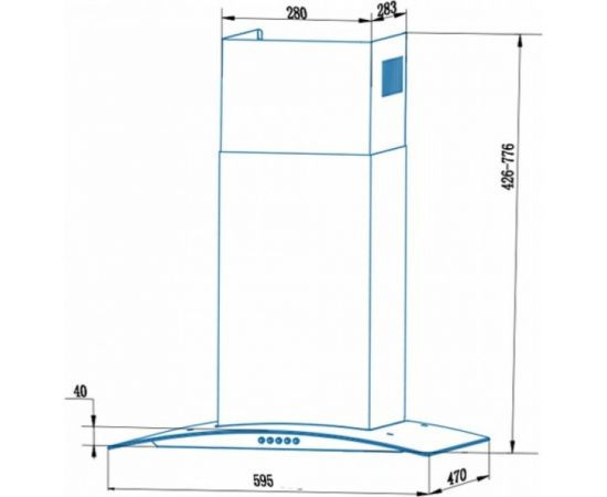 Кухонная вытяжка CATA CG5-T600 X 02005199 – изображение 11