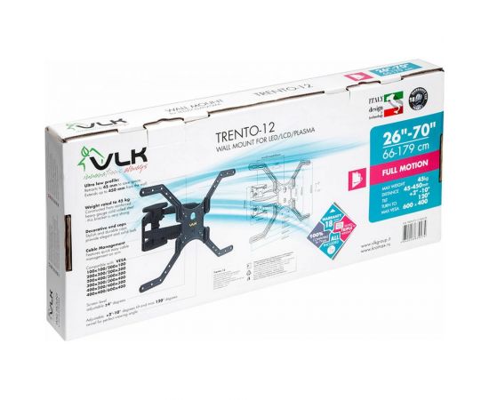 TV кронштейн VLK TRENTO 12 black 51034 – изображение 11