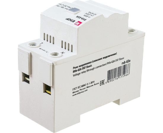 Реле напряжения EKF Basic RVb-63A rvb-63a – изображение 2