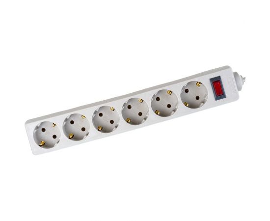 Сетевой фильтр ExeGate SP-6-3G 6 евророзетки с заземлением, 3м, выключатель с подсветкой 119392 – изображение 2