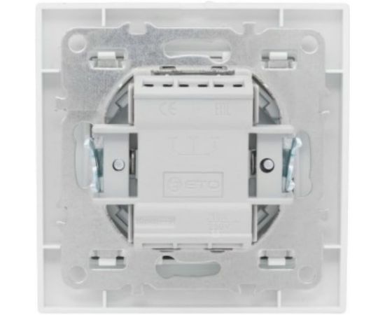 3-клавишный выключатель EKF Минск СП,10А, белый Basic SQERV10-024-10 – изображение 2