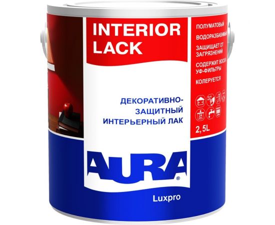 Лак Aura Interior Lack 2,5л L0010 – изображение 2