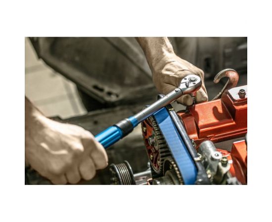 Динамометрический ключ HOEGERT TECHNIK 3/8"", 10-60 Нм New HT1W711 – изображение 2